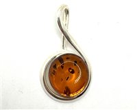 Charm Domar Donna Ambra in Argento Ambra AMBER-CH-9-280